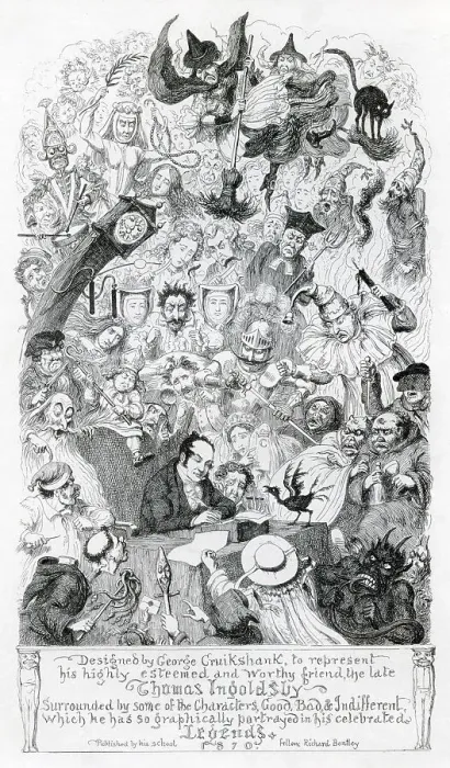 Framed Print : Esteemed friends of Thomas Ingoldsby Framed Print : Esteemed friends of Thomas Ingoldsby