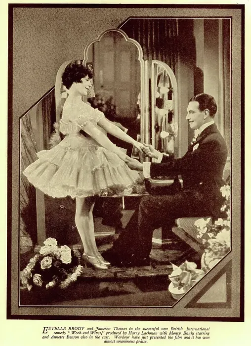 Framed Print : Estelle Brody and Jameson Thomas in Weekend Wives Framed Print : Estelle Brody and Jameson Thomas in Weekend Wives