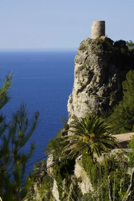 Framed Print : Estellences, Mallorca, Spain - Mirador Des Ses Animes Framed Print : Estellences, Mallorca, Spain - Mirador Des Ses Animes