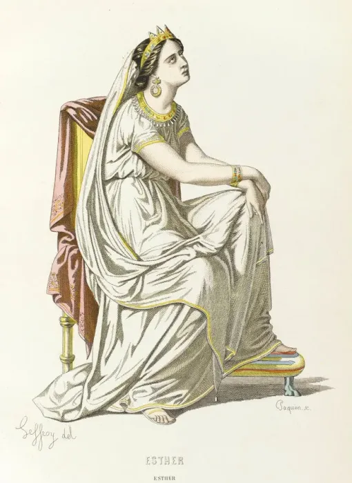 Framed Print : ESTHER. Esther, queen of Persia, as presented by Jean Racine in his play Esther Framed Print : ESTHER. Esther, queen of Persia, as presented by Jean Racine in his play Esther