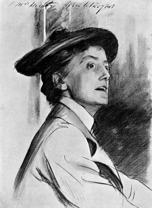 Framed Print : Ethel Smyth in 1902 Framed Print : Ethel Smyth in 1902