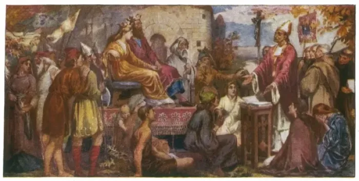 Framed Print : Ethelbert &^ Augustine Framed Print : Ethelbert &^ Augustine