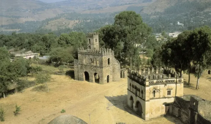 Framed Print : ETHIOPIA. AMHARA. Gonderr. Fasil Ghebbi fortress-city Framed Print : ETHIOPIA. AMHARA. Gonderr. Fasil Ghebbi fortress-city