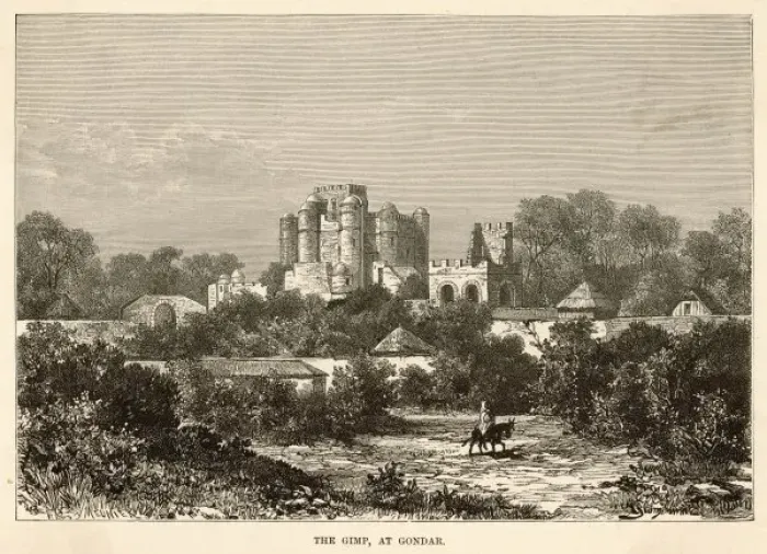 Framed Print : Ethiopia / Gondar C1880 Framed Print : Ethiopia / Gondar C1880