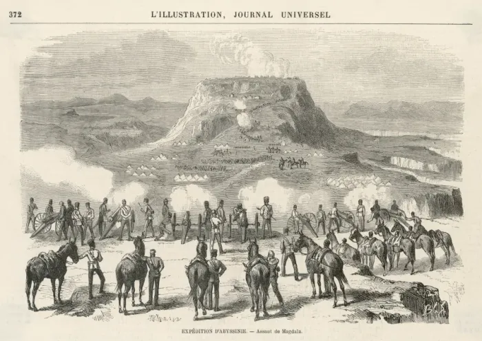 Framed Print : Ethiopia / Magdala / 1868 Framed Print : Ethiopia / Magdala / 1868