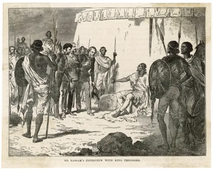 Framed Print : Ethiopia / Rassam-Theodore Framed Print : Ethiopia / Rassam-Theodore