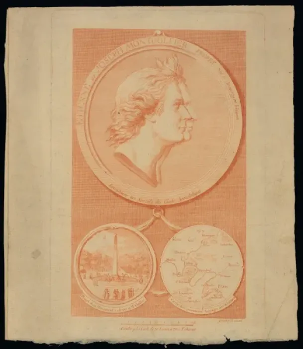 Framed Print : Etienne et Joseph Montgolfier, freres. Nes e Annonay en Viva Framed Print : Etienne et Joseph Montgolfier, freres. Nes e Annonay en Viva