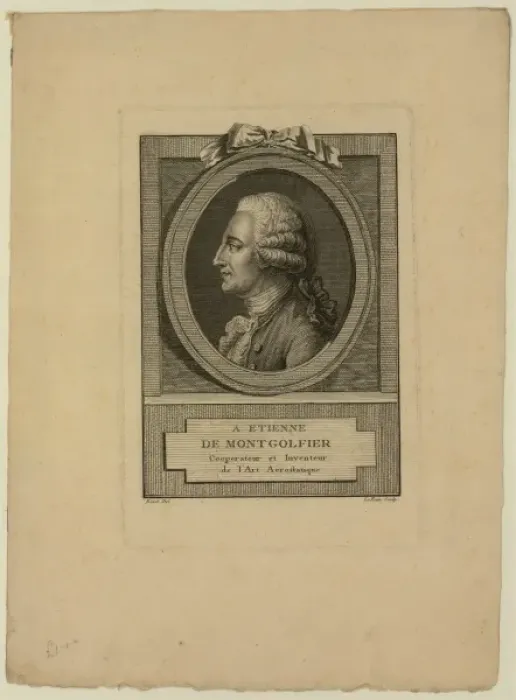 Framed Print : A Etienne de Montgolfier, cooperateur et inventeur de l art Framed Print : A Etienne de Montgolfier, cooperateur et inventeur de l art