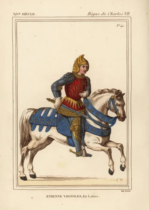 Framed Print : Etienne de Vignoles, La Hire, French military Framed Print : Etienne de Vignoles, La Hire, French military