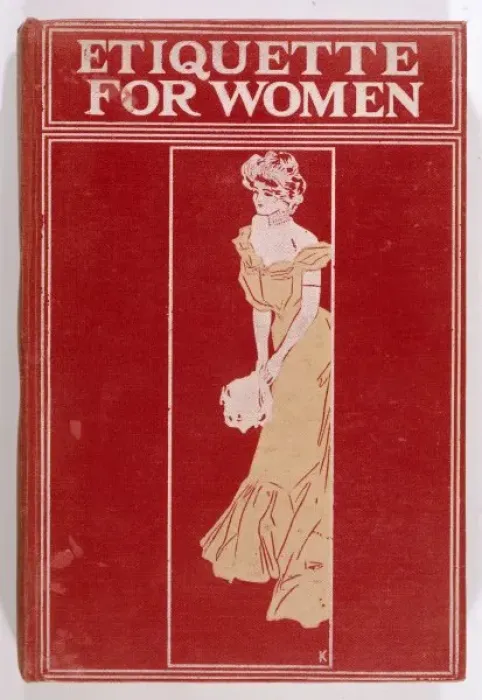 Framed Print : ETIQUETTE FOR WOMEN Framed Print : ETIQUETTE FOR WOMEN