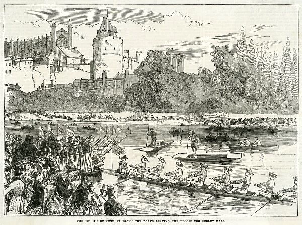 Eton  /  4 June Boating 1870