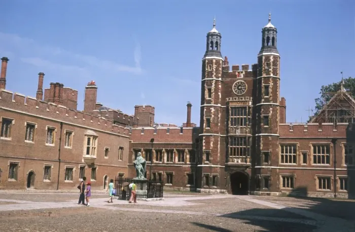 Framed Print : Eton College Quadrangle Framed Print : Eton College Quadrangle