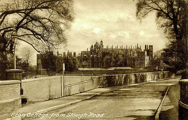 Eton College from Slough Road, Berkshire