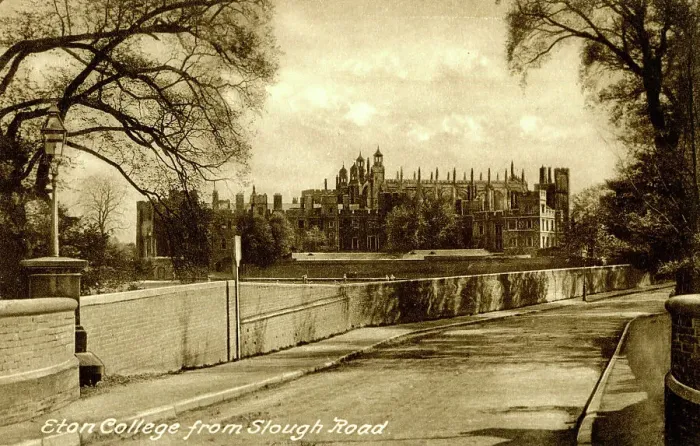Framed Print : Eton College from Slough Road, Berkshire Framed Print : Eton College from Slough Road, Berkshire