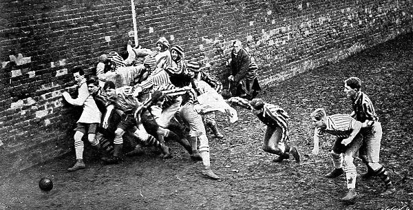 The Eton Wall Game, 1916