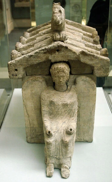 Etruscan cinerary urn. 425-350 BC