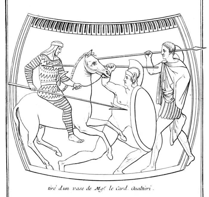 Framed Print : Etruscan Horseman Framed Print : Etruscan Horseman