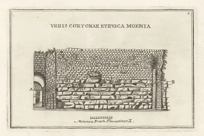 Framed Print : Etruscan mortarless walls in the city of Cortona, Italy Framed Print : Etruscan mortarless walls in the city of Cortona, Italy