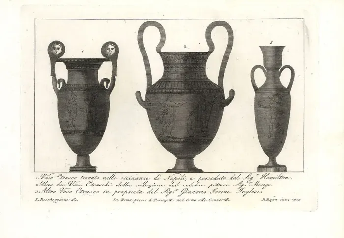 Framed Print : Etruscan vases Framed Print : Etruscan vases