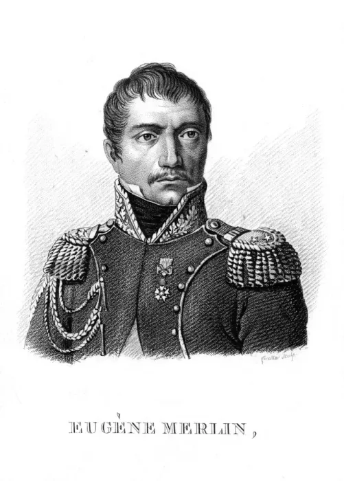 Framed Print : Eugene Comte Merlin Framed Print : Eugene Comte Merlin