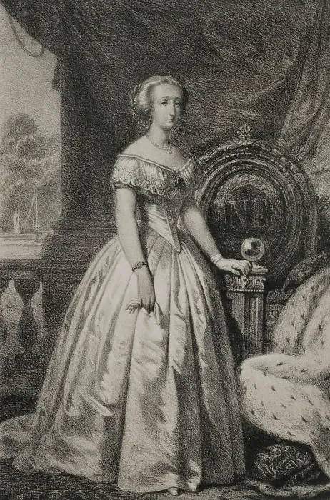 Framed Print : Eugenie de Montijo (1826-1920). Spanish aristocrat Framed Print : Eugenie de Montijo (1826-1920). Spanish aristocrat