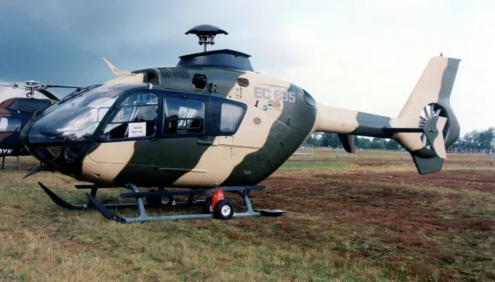 Framed Print : Eurocopter EC635 mock-up Framed Print : Eurocopter EC635 mock-up
