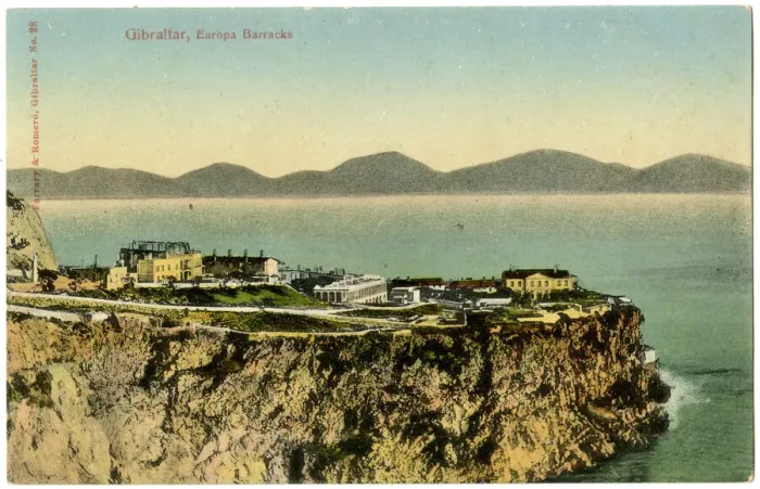 Framed Print : Europa Barracks, Gibraltar Framed Print : Europa Barracks, Gibraltar