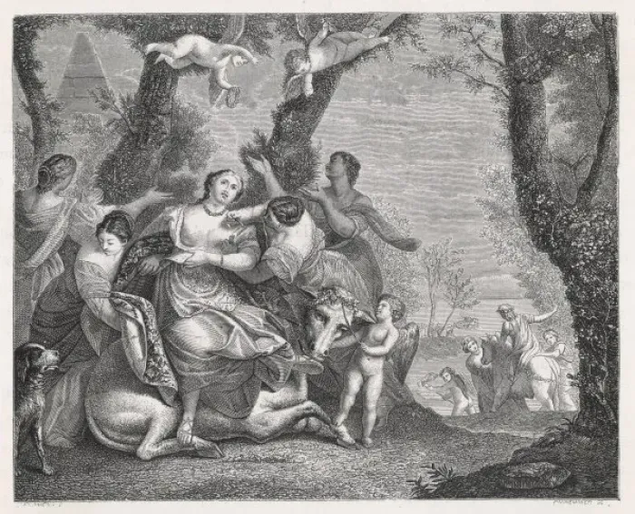 Framed Print : Europa (Flameng) Framed Print : Europa (Flameng)