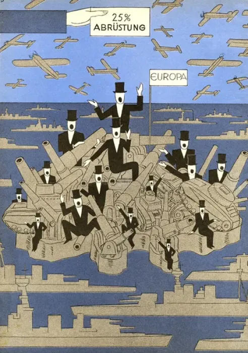Framed Print : Europe in Arms 1932 Framed Print : Europe in Arms 1932