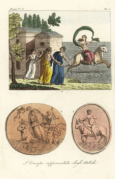 Europe as depicted by the ancients