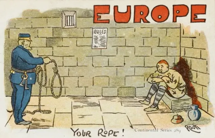 Framed Print : Europe - Your Rope Framed Print : Europe - Your Rope