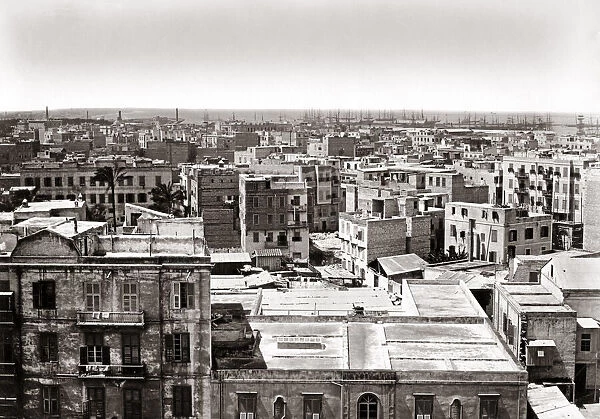European quarter, Alexandria, Egypt, c. 1880 s