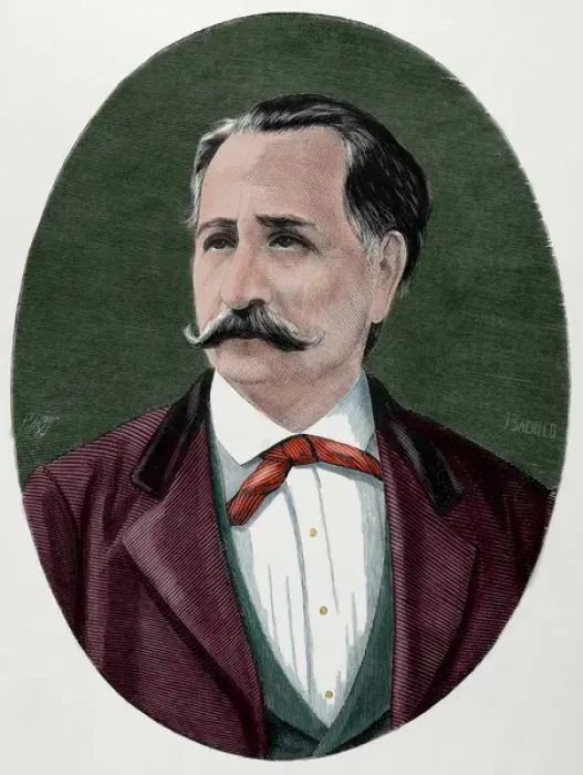Framed Print : Eusebio Lillo (1826-1910). Chilean poet and politician. Engr Framed Print : Eusebio Lillo (1826-1910). Chilean poet and politician. Engr
