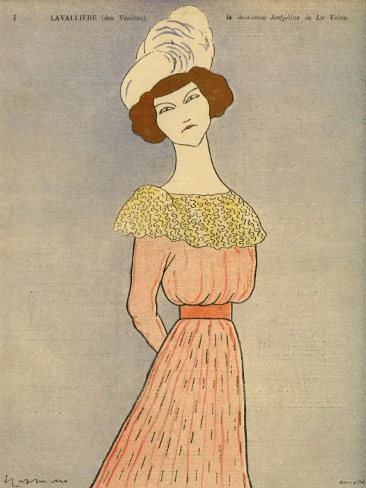 Framed Print : Eva Lavalliere / Rire 1901 Framed Print : Eva Lavalliere / Rire 1901