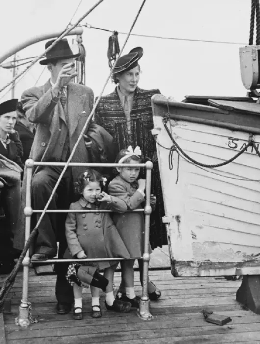 Framed Print : Evacuation from Ireland WWII Framed Print : Evacuation from Ireland WWII