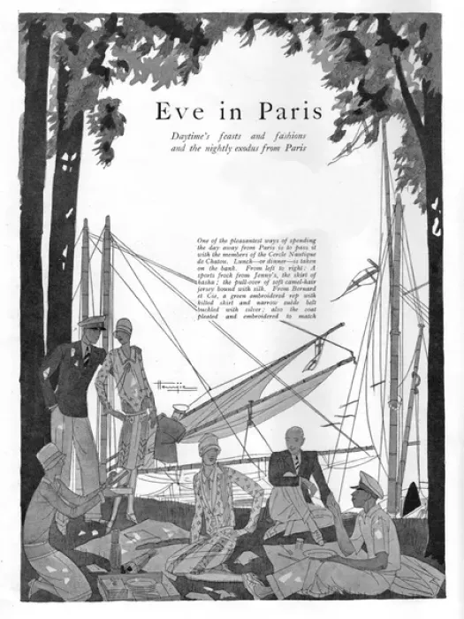 Framed Print : Eve in Paris, 1927 Framed Print : Eve in Paris, 1927