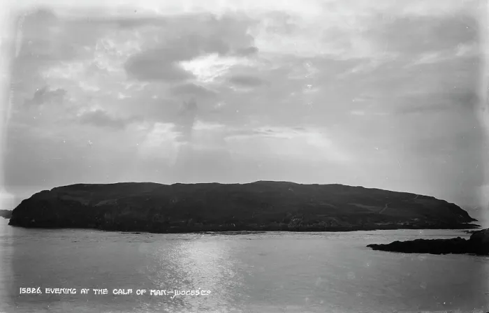 Framed Print : Evening at the Calf of Man Framed Print : Evening at the Calf of Man