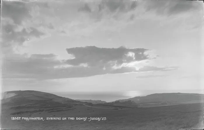 Framed Print : Evening on the Downs Framed Print : Evening on the Downs