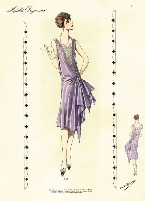 Framed Print : Evening dress in lilac velvet chiffon Framed Print : Evening dress in lilac velvet chiffon