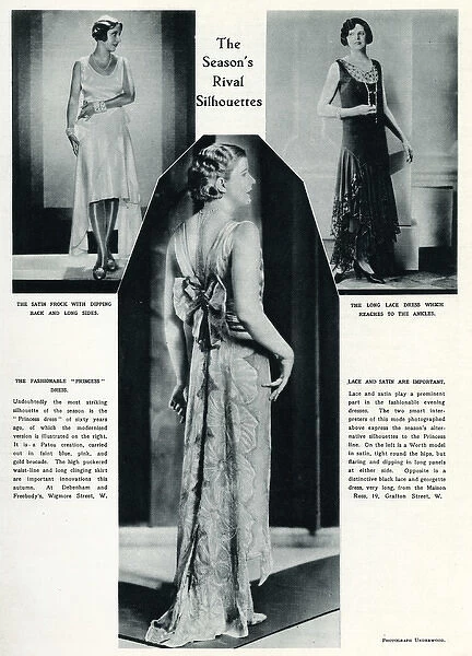 Evening dresses 1929