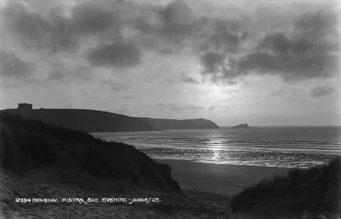 Framed Print : Evening at Fistral Bay Framed Print : Evening at Fistral Bay