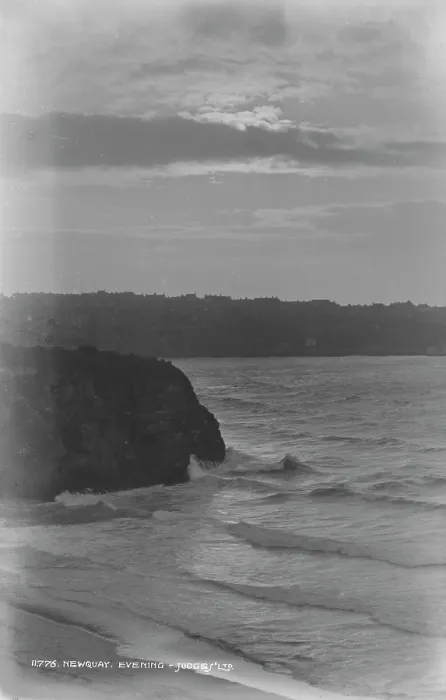 Framed Print : Evening at Newquay Framed Print : Evening at Newquay