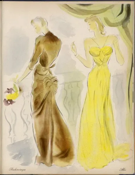 corporate evening dress 3D Floral Cape Ball Gown by Elizabeth KGL1939 main image 1