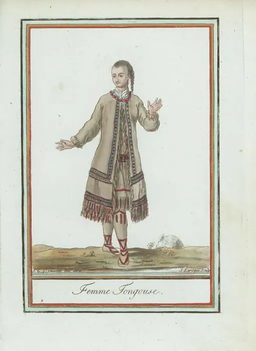 Framed Print : Evenks or Tungusic woman of Siberia Framed Print : Evenks or Tungusic woman of Siberia