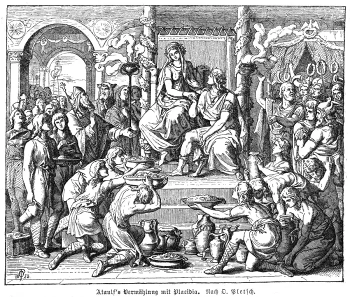 Framed Print : Events / Italy / Ataulf C415 Framed Print : Events / Italy / Ataulf C415