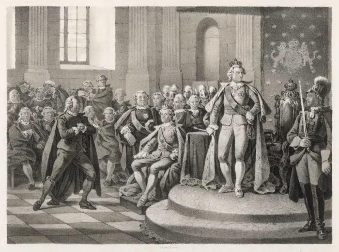 Framed Print : Events / Sweden / Gustav III Framed Print : Events / Sweden / Gustav III