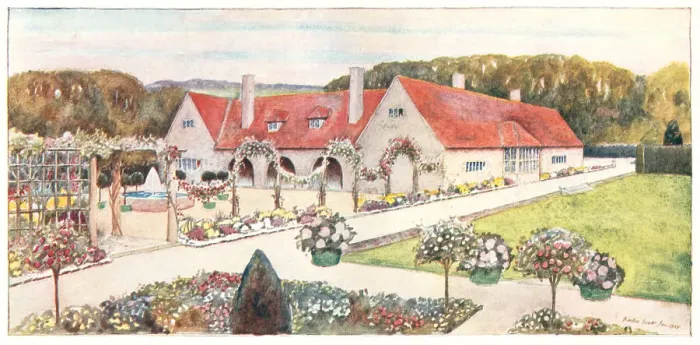 Framed Print : Everdene, Exterior View Framed Print : Everdene, Exterior View