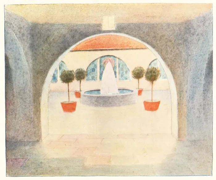 Framed Print : Everdene, Inner Court Framed Print : Everdene, Inner Court