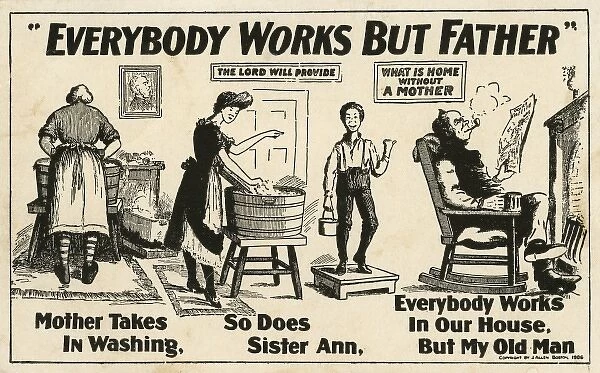 Everybody works but Father - Unemployment