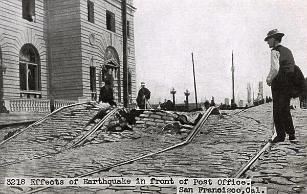 Evidence of the Earthquake in San Francisco - 1906